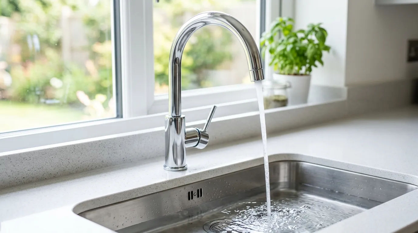 Local Plumbing Master Pros same day plumber fixing a faucet in Liberty, UT